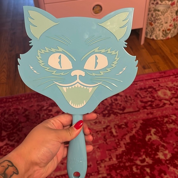 JEFFREE STAR BLUE CAT MIRROR - Picture 1 of 1